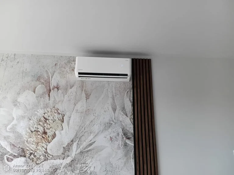 Klimatyzacja w nowoczesnym wnętrzu – realizacja PBC Technik